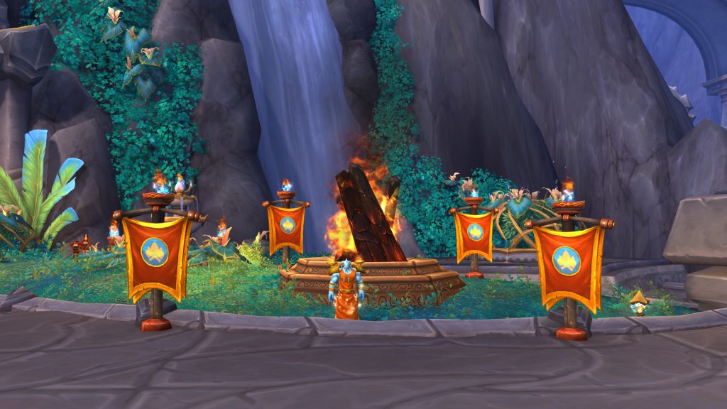Midsummer Fire Festival Brings Bonfires to Dragonflight Warcraft Tavern