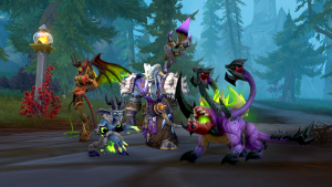 new warlock class quest, pet customization, and demon models in dragonflight
