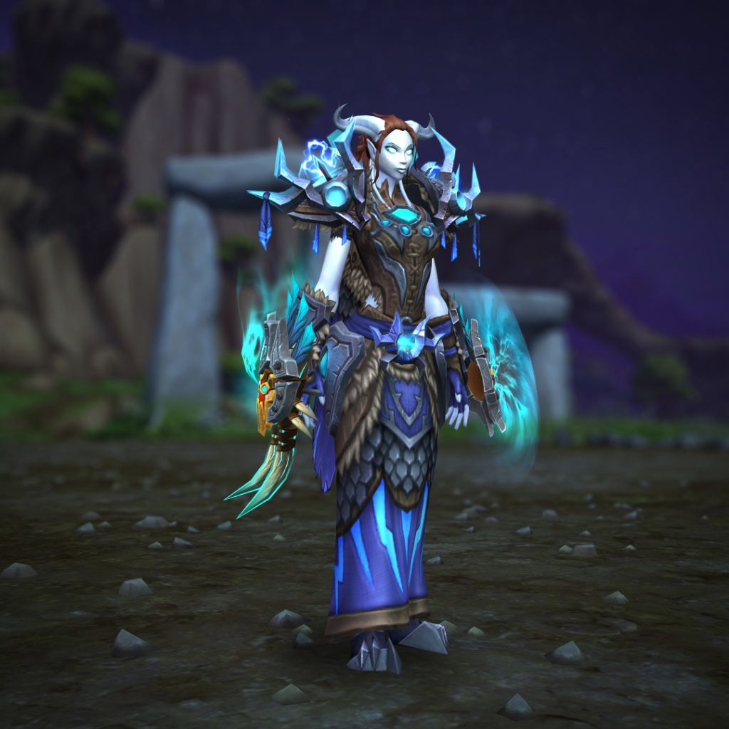 shaman elemental prestige of the amani blue