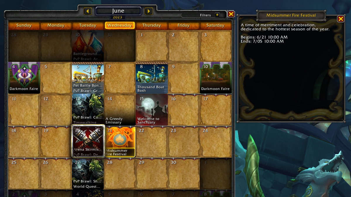This Week in Dragonflight Raid Finder Wing 4 and Midsummer Fire