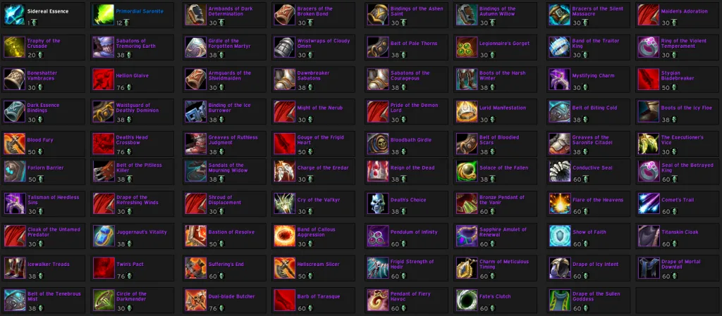 defilers scourgestone 1 8
