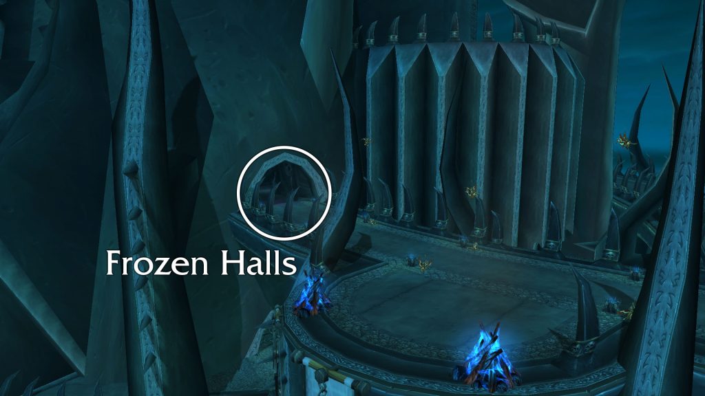 wotlk frozen halls entrance