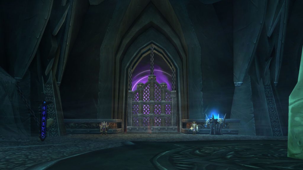 wotlk frozen halls forge of souls entrance