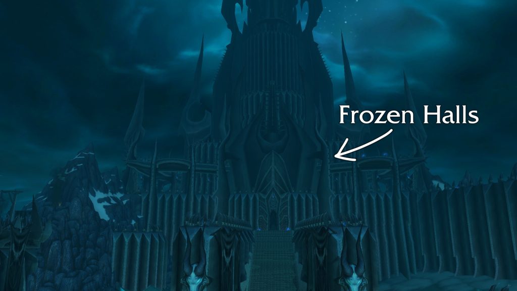 wotlk frozen halls location