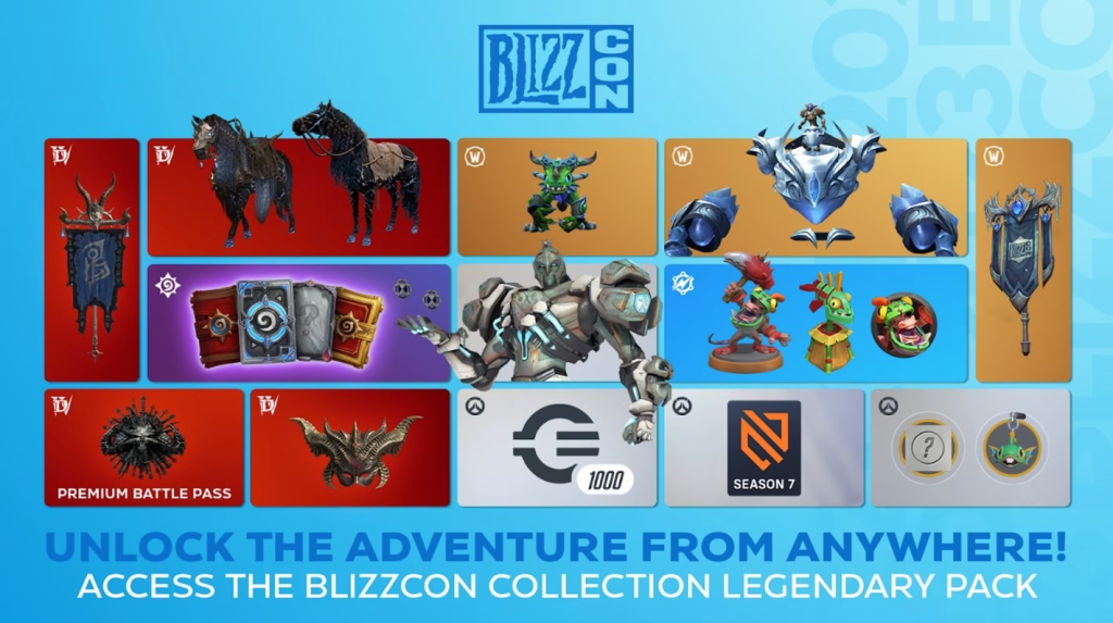 blizzcon collection legendary pack
