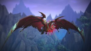 wow dragonflight armored bloodwing mount