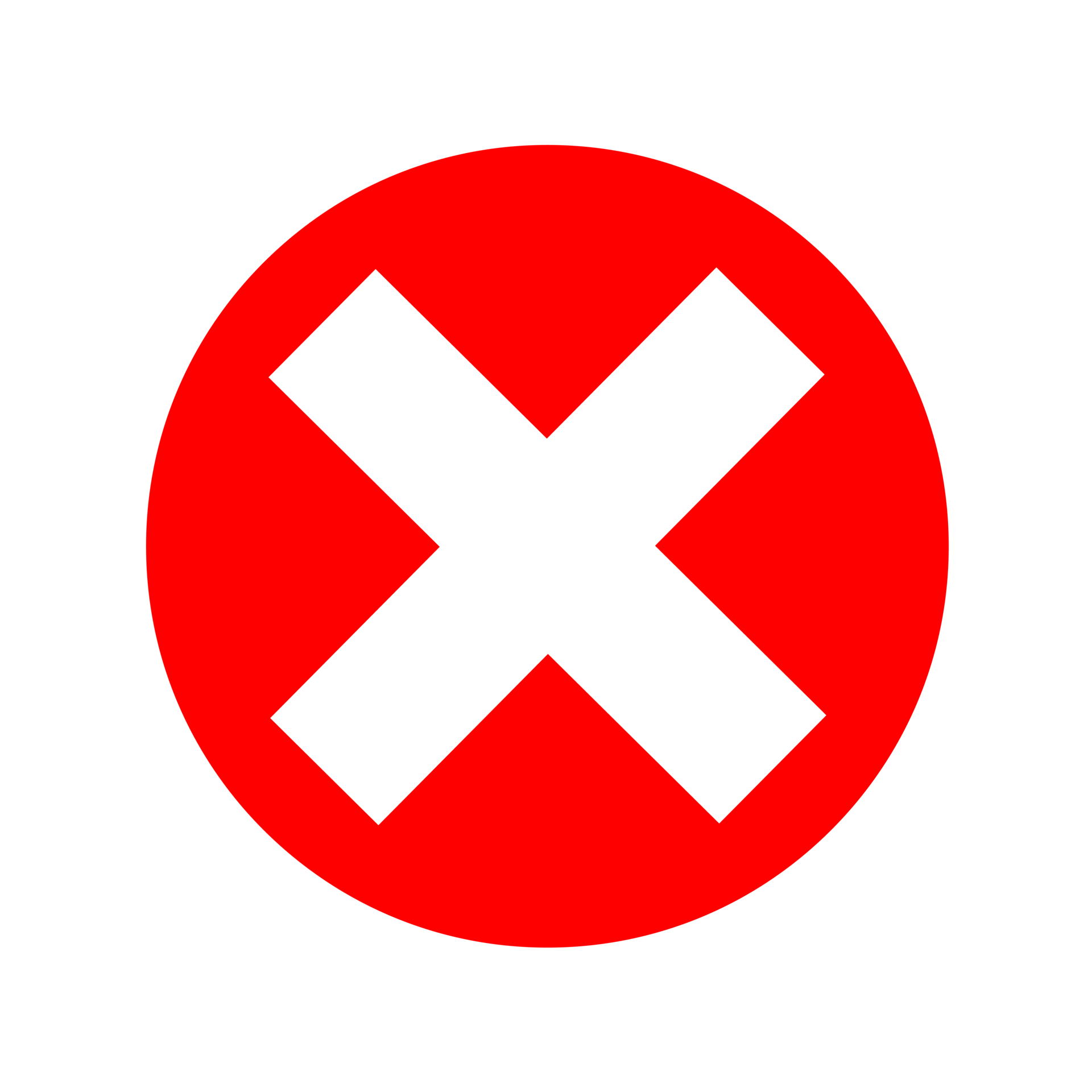 round cross mark symbol with transparent background free png