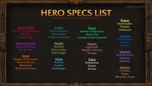 blizzcon day 2 the war within hero talents list