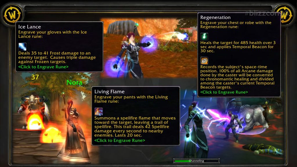 blizzcon season of discovery mage abilities