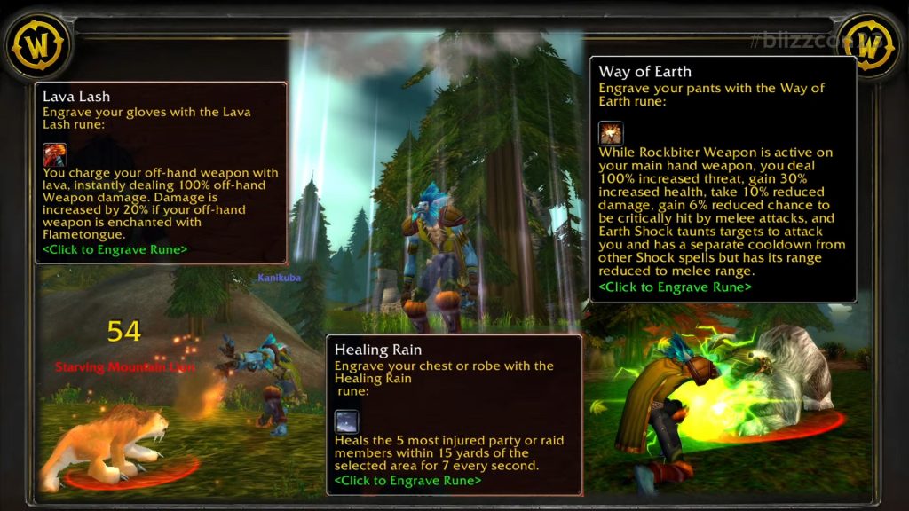 blizzcon season of discovery shaman abilities