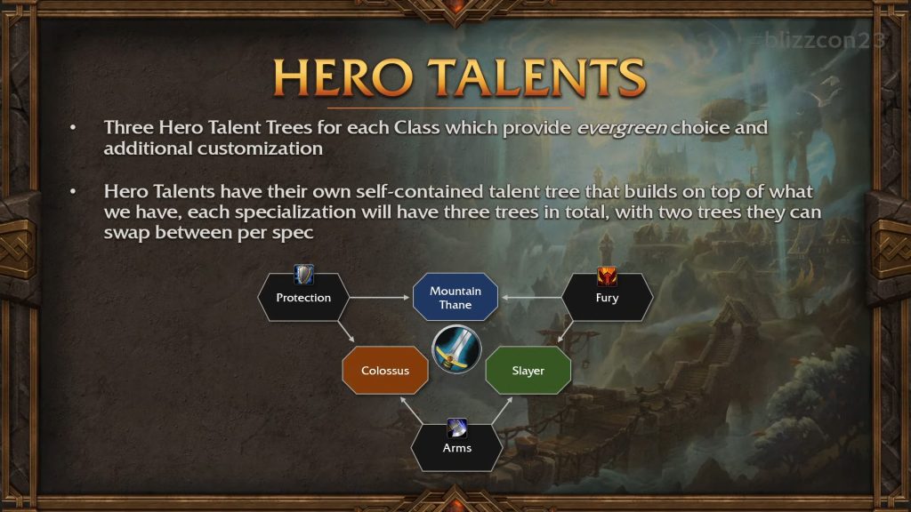 hero talents blizzcon warrior