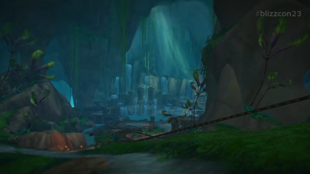 new retail wow zones the ringing deeps nice view