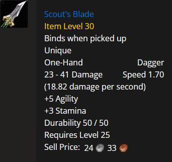 scouts blade 25