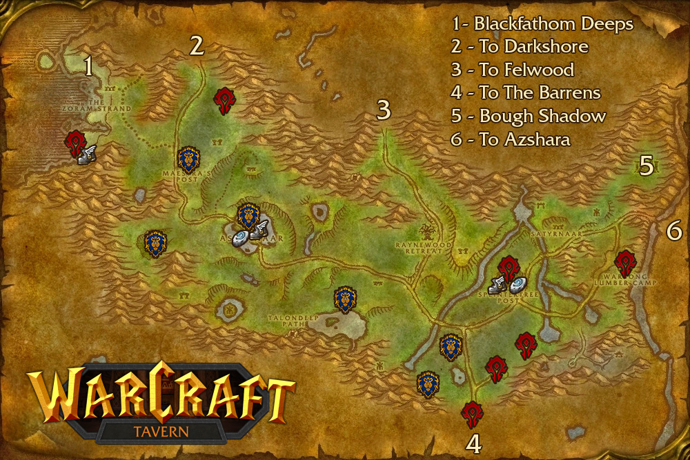 season of discovery ashenvale pvp map