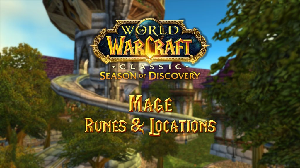 Mage Runes & Locations in Season of Discovery (SoD)