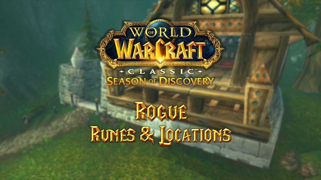 Rogue Runes & Locations in Season of Discovery (SoD)