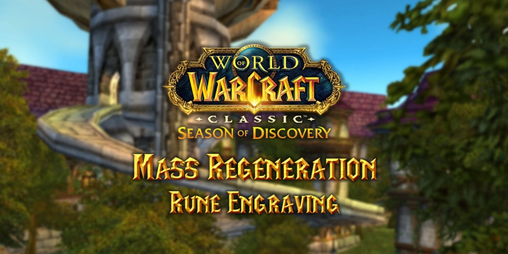 Where to Find the Mass Regeneration Rune in Season of Discovery (SoD)