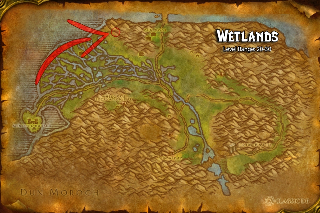 where to find druid starsurge all factions races the wetlands