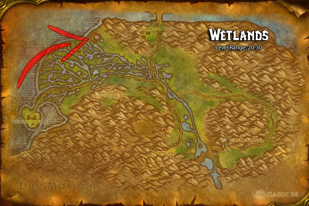 where to find druid starsurge all factions races the wetlands 2