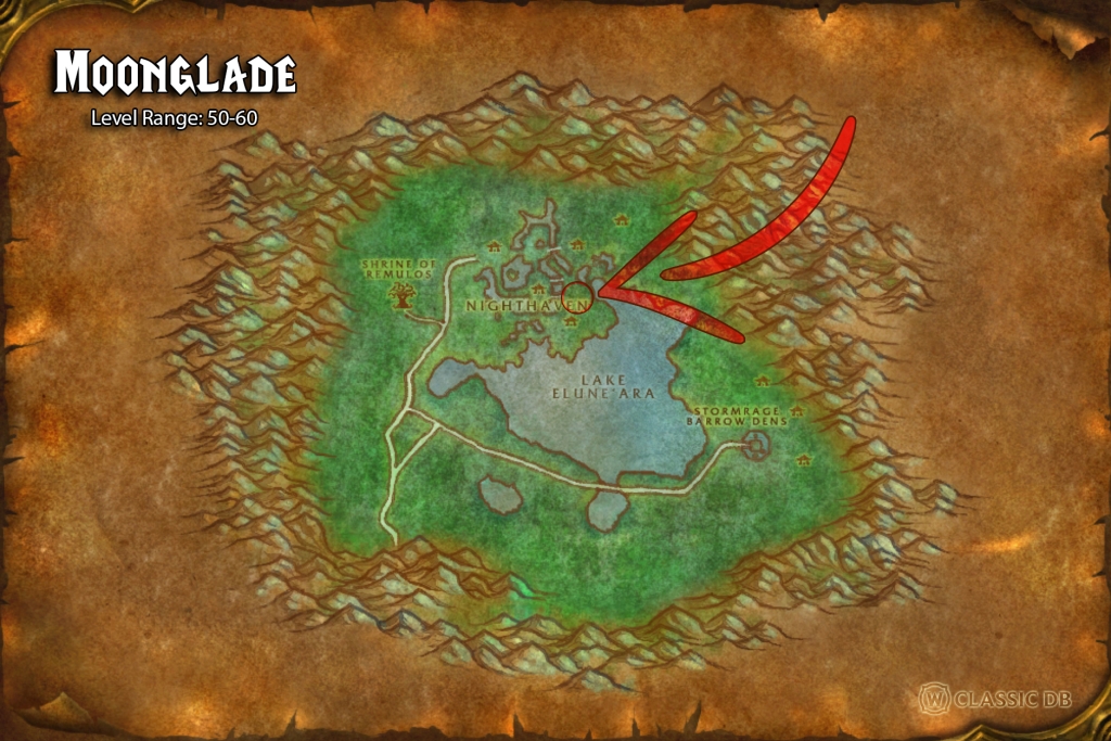 where to find druid wild growth alliance moonglade