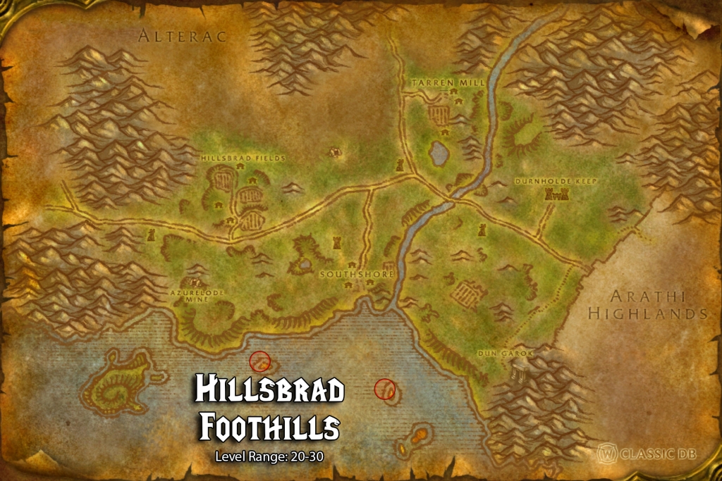 where to find druid wild growth night elves 3