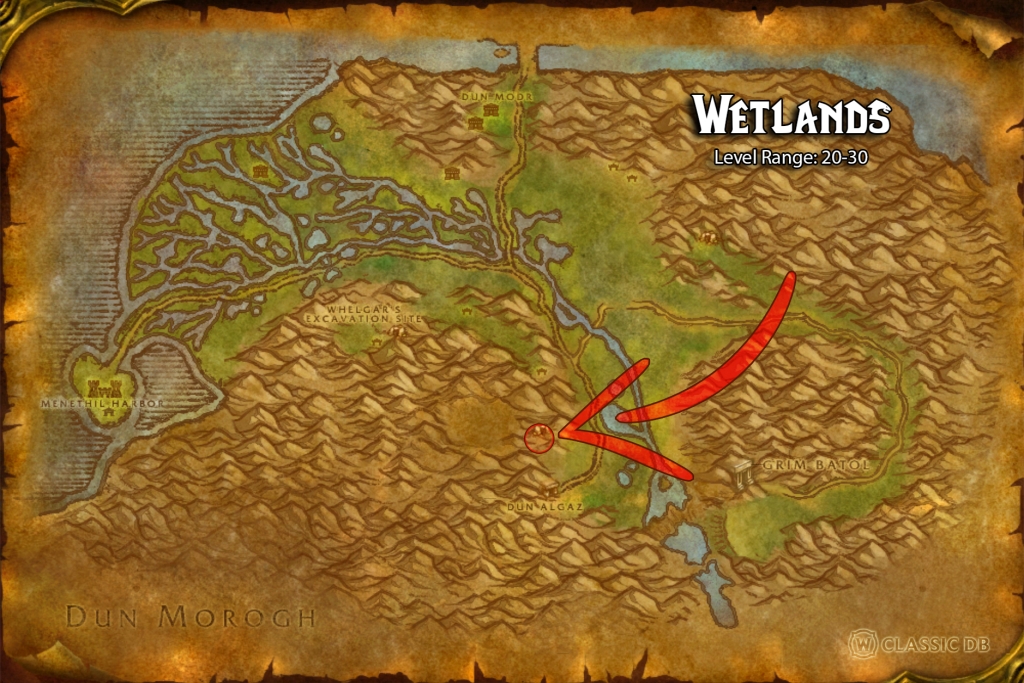 where to find hunter aspect of the lion all factions races wetlands