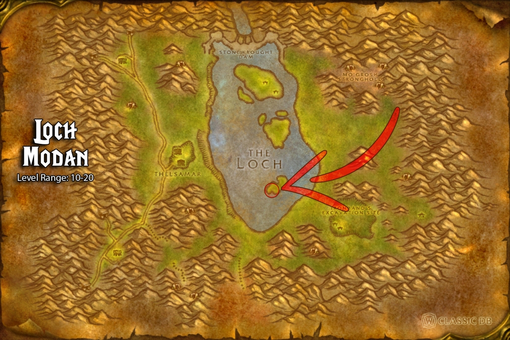 where to find hunter sniper training loch modan alliance