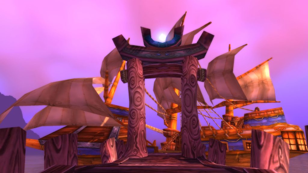 wow classic teldrassil darkshore boat