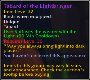 wow dragonflight appearances tooltip