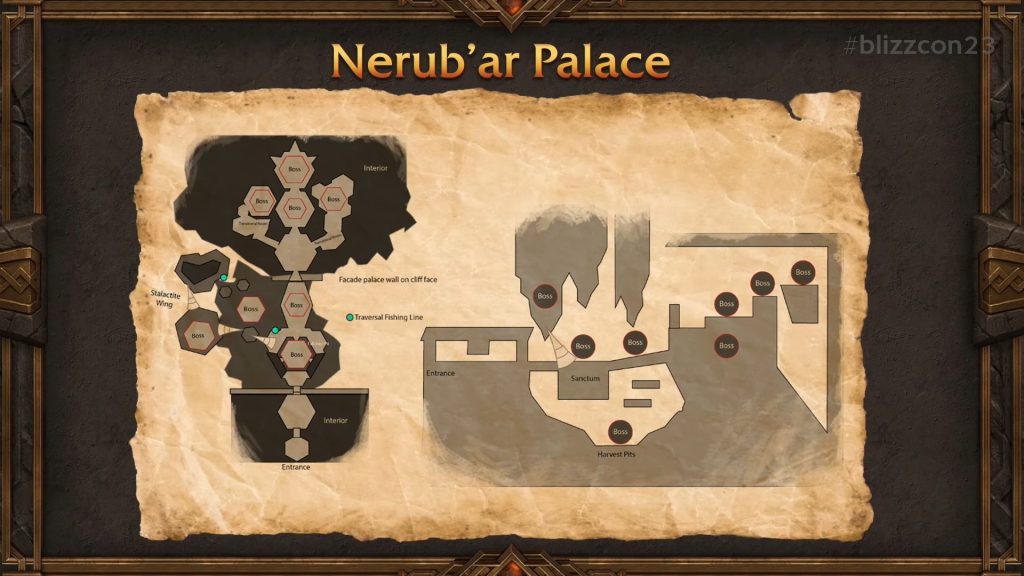 wow the war within raid nerubar palace map