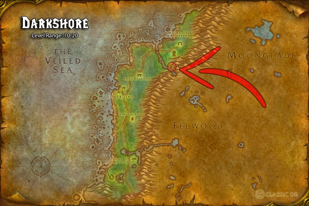 cliffspring river cave map blade dance night elf sod rune wow