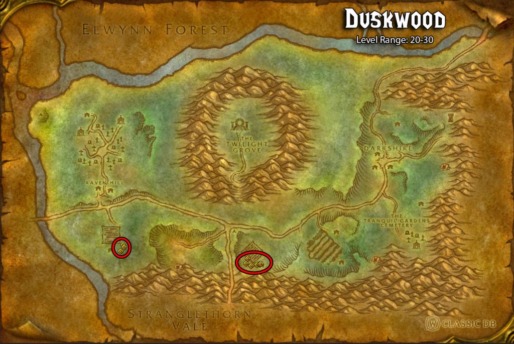 exorcist rune drop locations defias