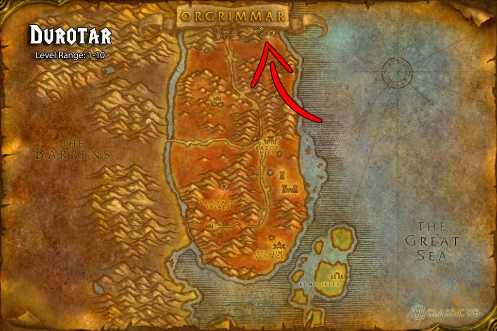 gazzuz level 14 humanoid found in durotar