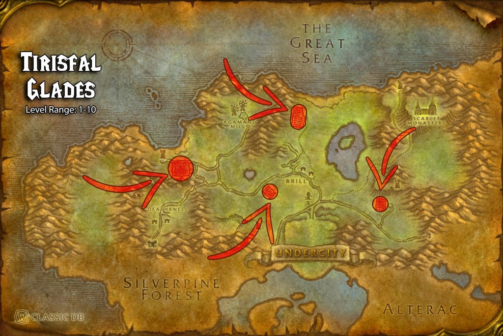 location of odd melons tirisfal glades horde races sod enlightenment mage rune wow