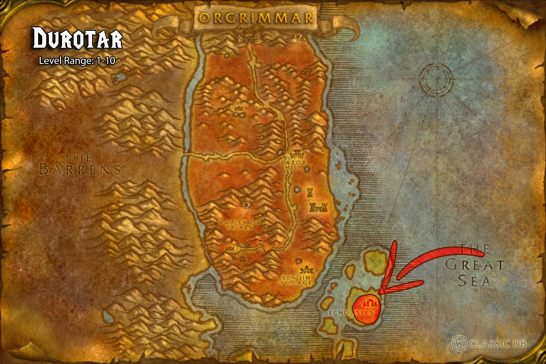 location of voodoo trolls npc durotar homunculi troll sod rune wow