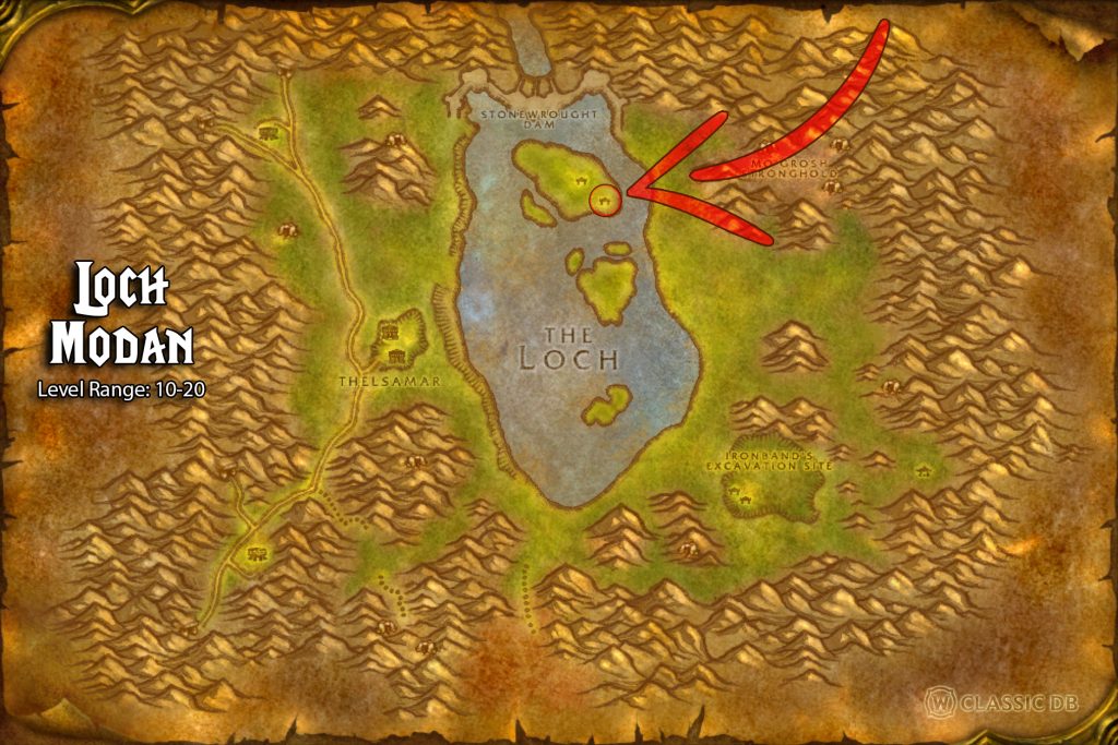 loch modan location of regeneration rune sod map