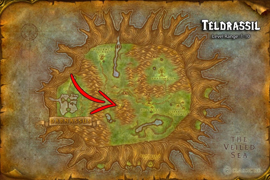 night elf chimera shot rune location rageclaw