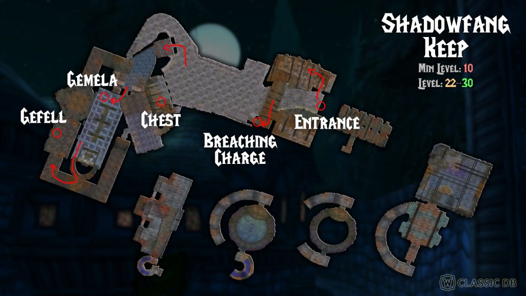 season of discovery deadly brew rune map shadowfang keep