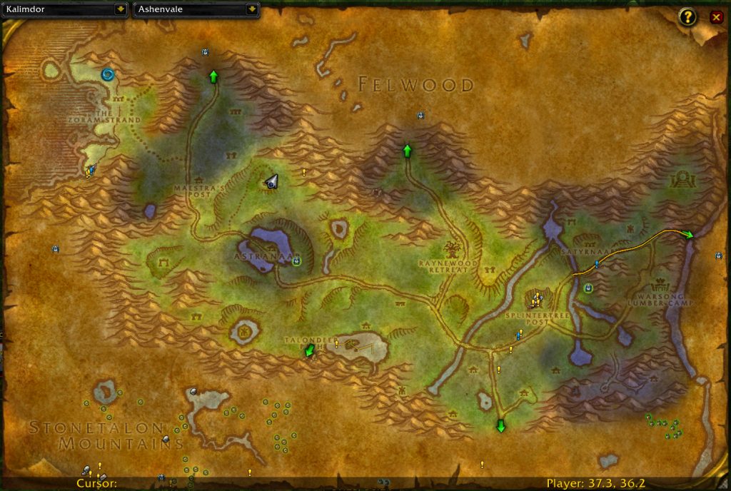 season of discovery priest rune strength of soul thistlefur village location map