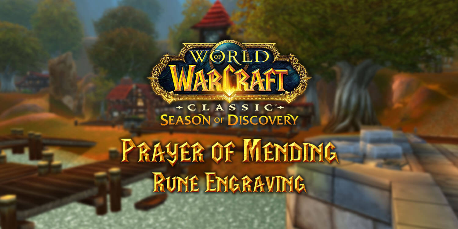 Prayer of Mending Rune – Season of Discovery (SoD)