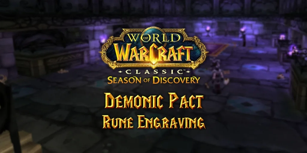 Demonic Pact Rune – Season of Discovery (SoD)