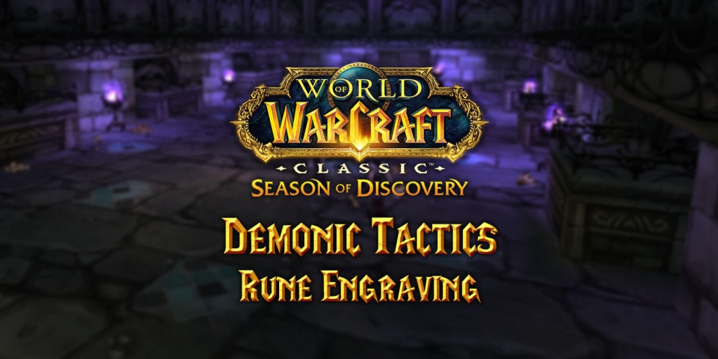 Where to Find the Demonic Tactics Rune in Season of Discovery (SoD)