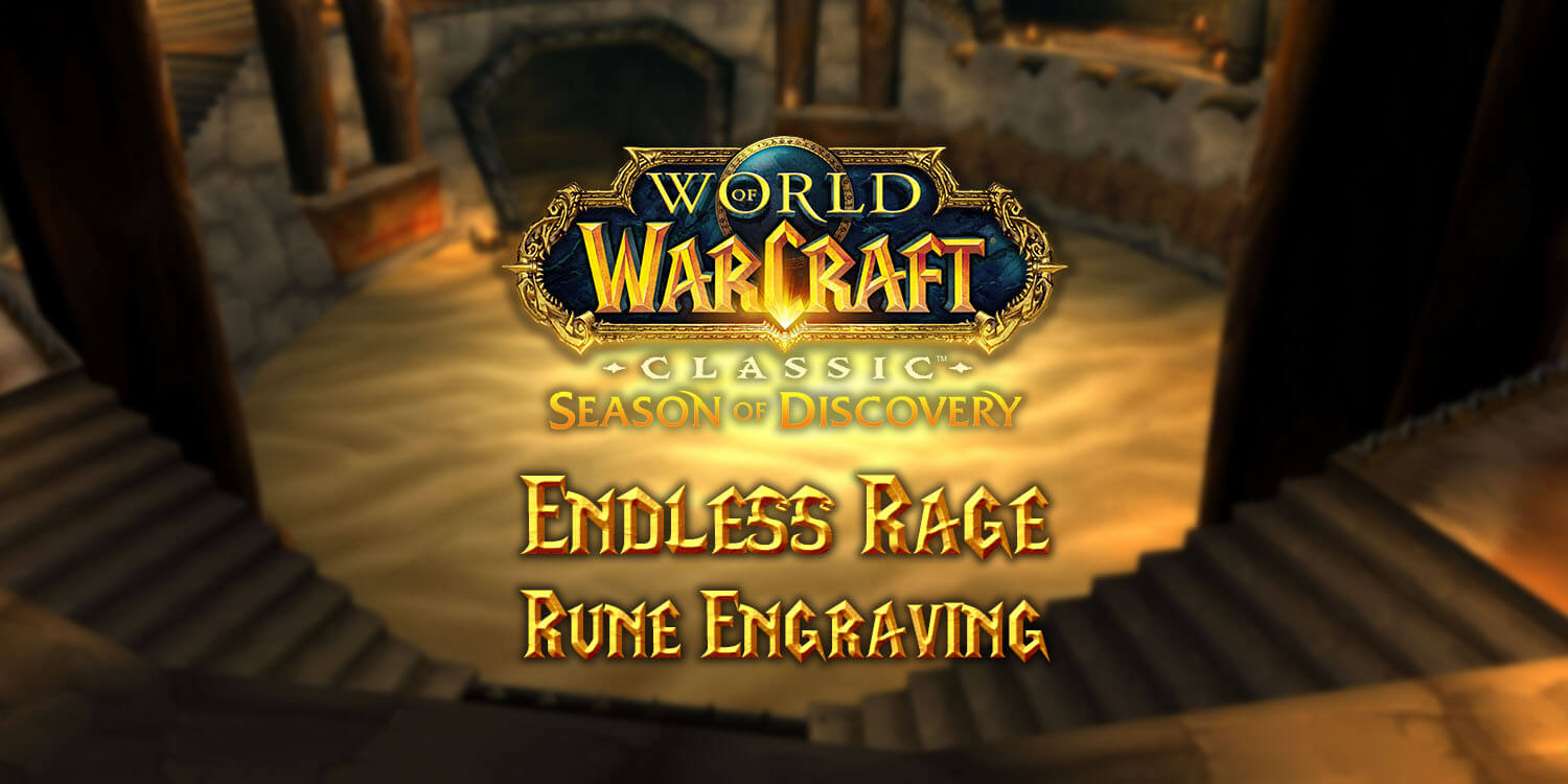 Endless Rage Rune – Season of Discovery (SoD)