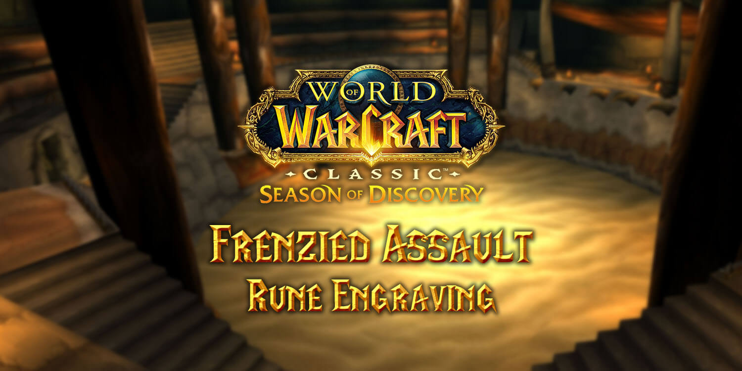 Frenzied Assault Rune – Season of Discovery (SoD)