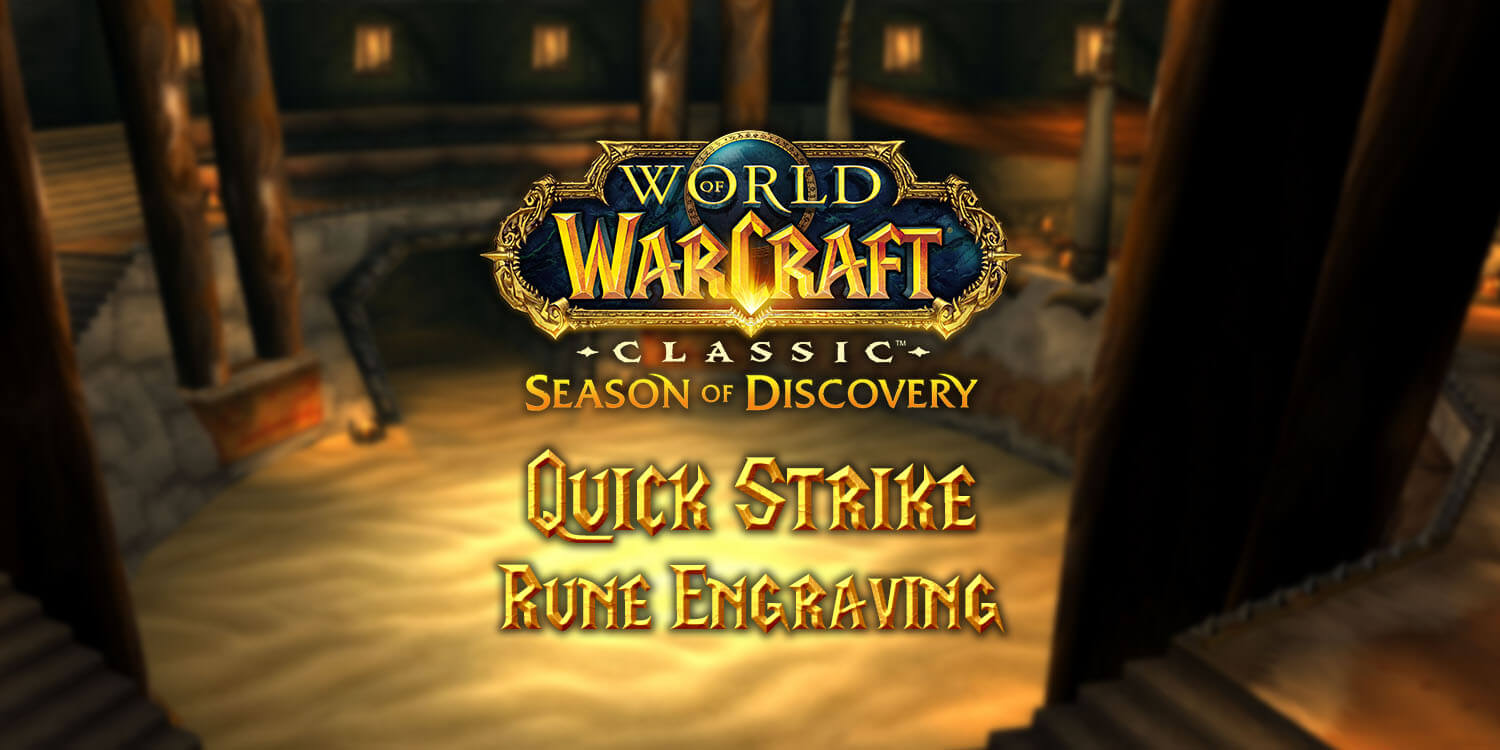 Quick Strike Rune – Season of Discovery (SoD)