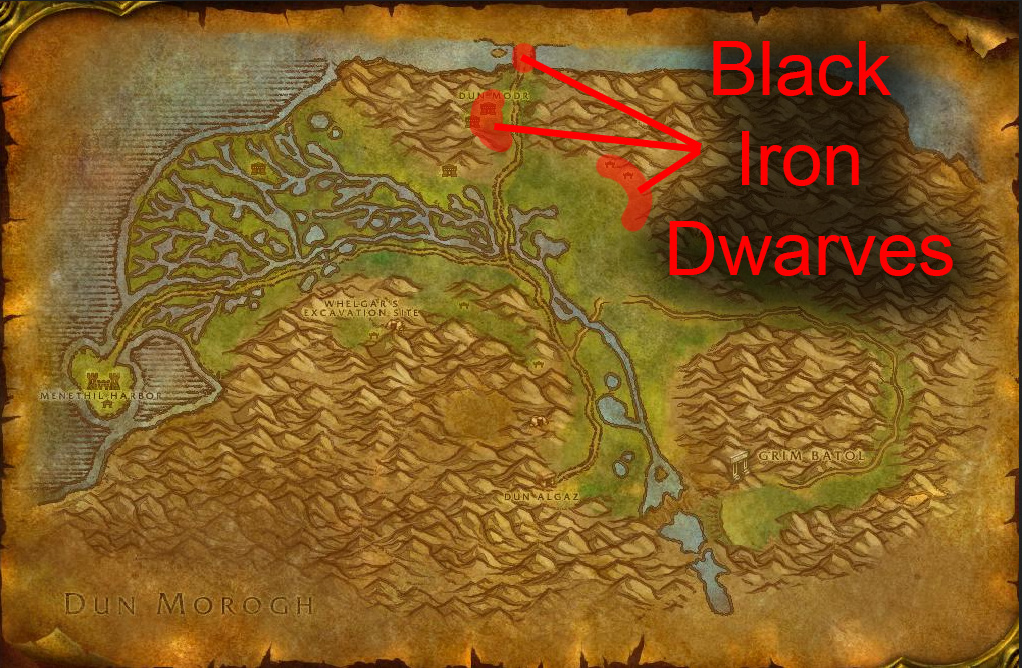 season of discovery warlock demonic pact black iron ordinance location