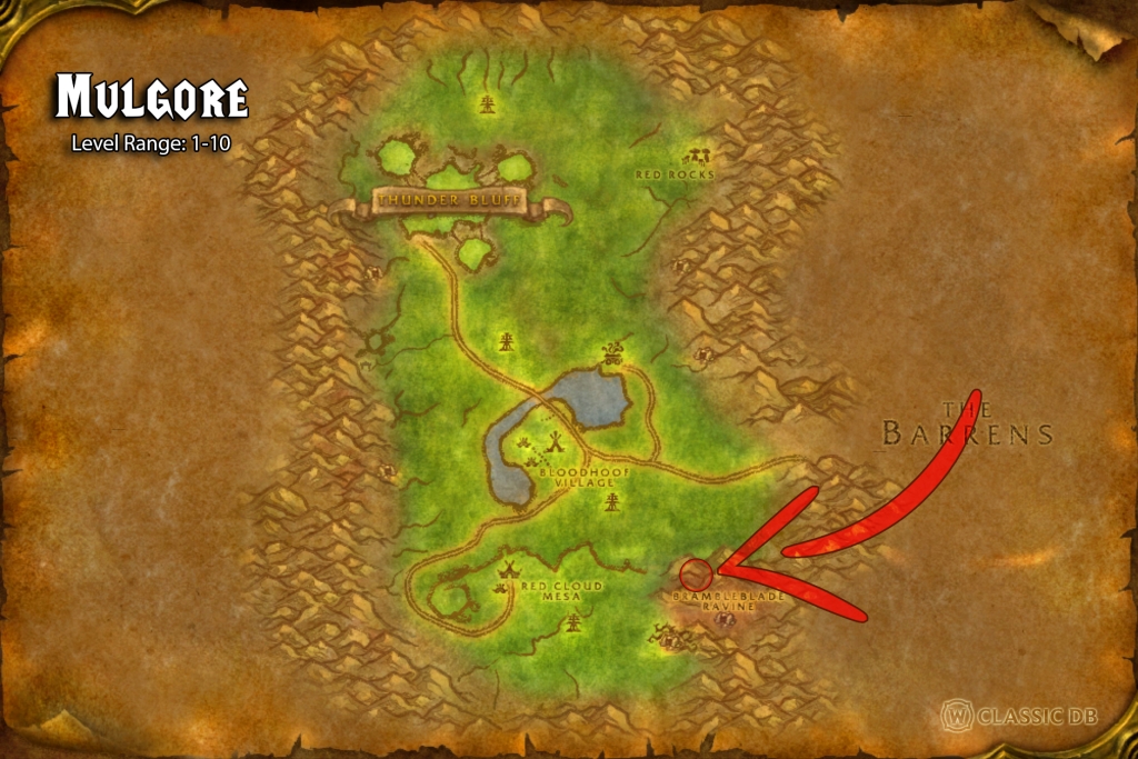 where to find druid fury of stormrage tauren