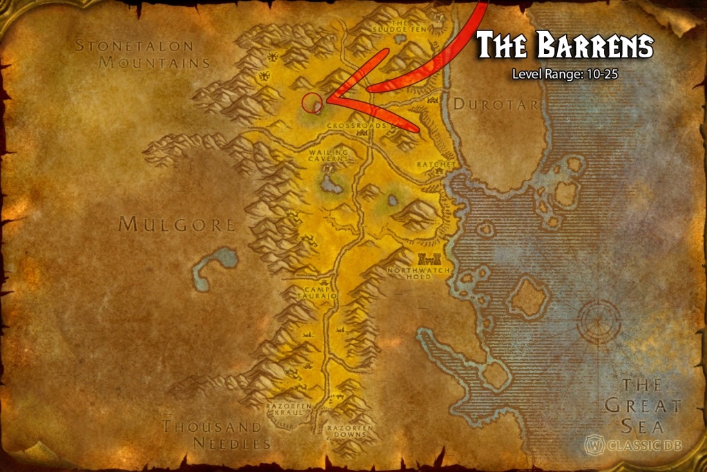 where to find druid lacerate tauren 1