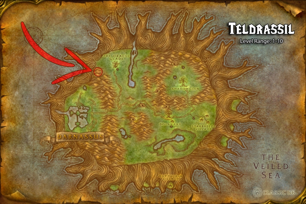 where to find druid lifebloom night elves