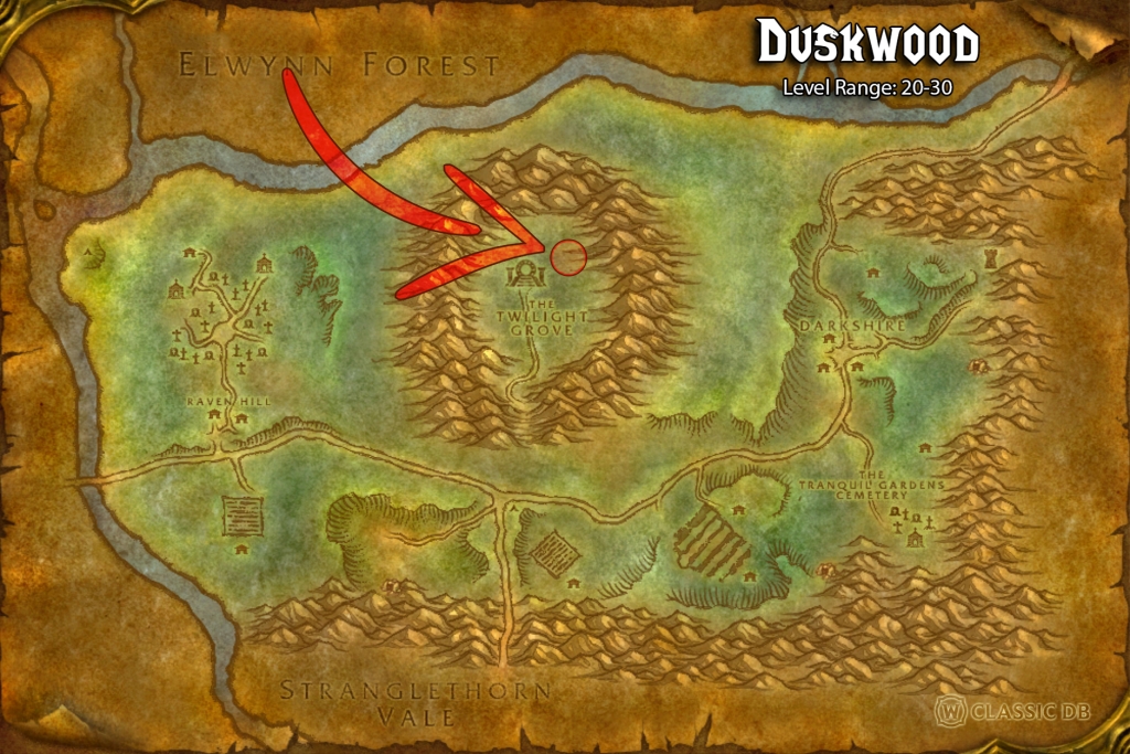 where to find druid wild growth night elves 2